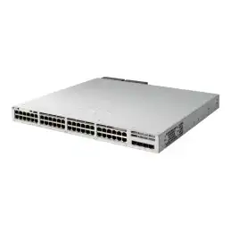 Cisco Catalyst 9300L - Network Essentials - commutateur - C3 - 48 x 10 - 100 - 1000 (PoE+) + 4 x SF... (C9300L-48P-4X-E)_1